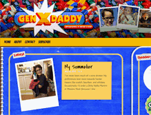 Tablet Screenshot of genxdaddy.com